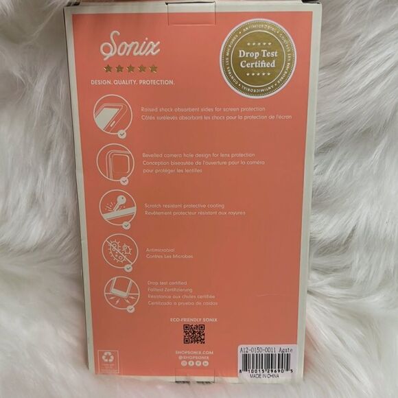 NEW Sonix Apple IPhone 13 Agate Marble Hardshell Case Drop Test Certified D6 - Picture 7 of 7